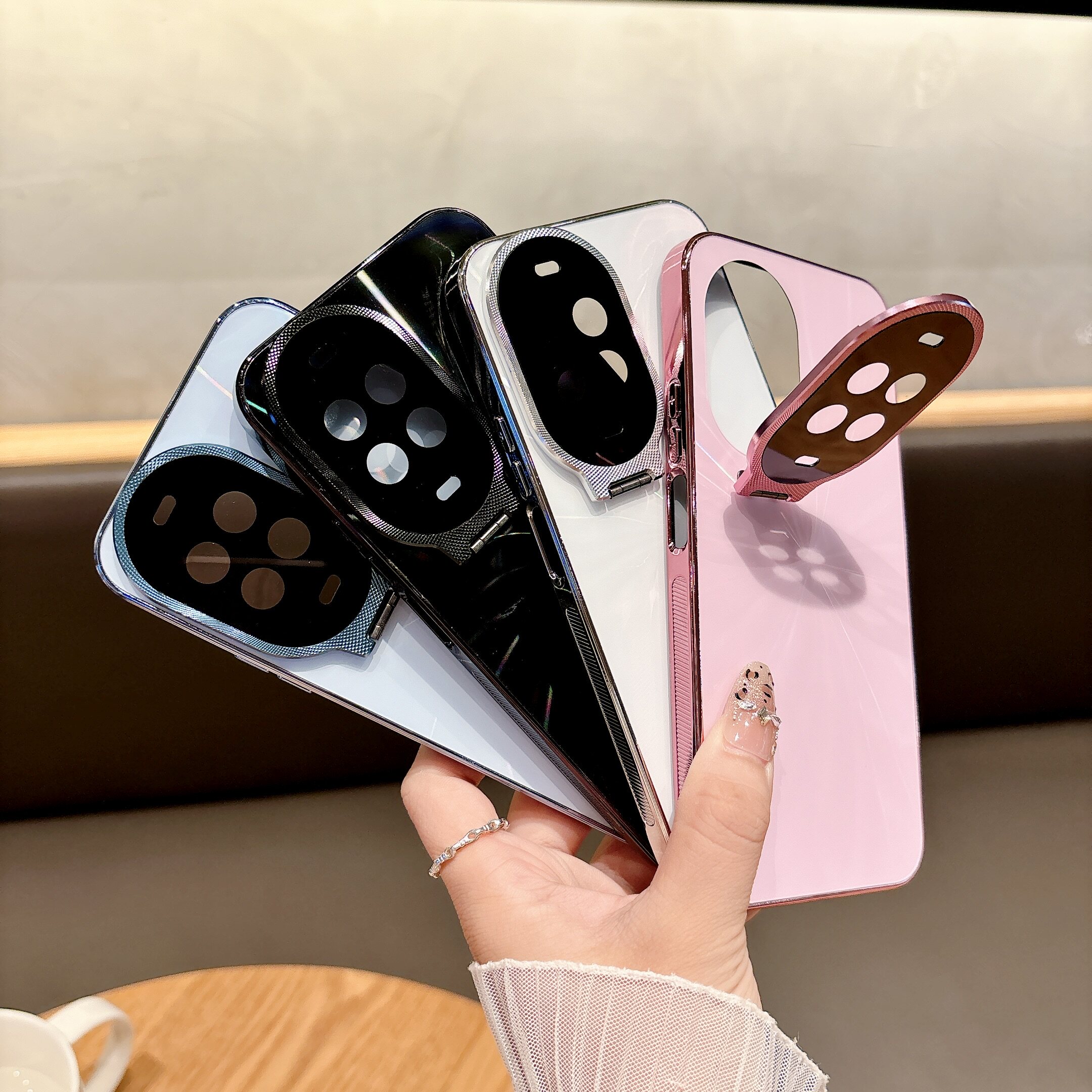 金属镜头支架适用华为nova14手机壳nova14pro保护套14ultra新款CD纹nova13pro全包防摔个性电镀nova12后外壳