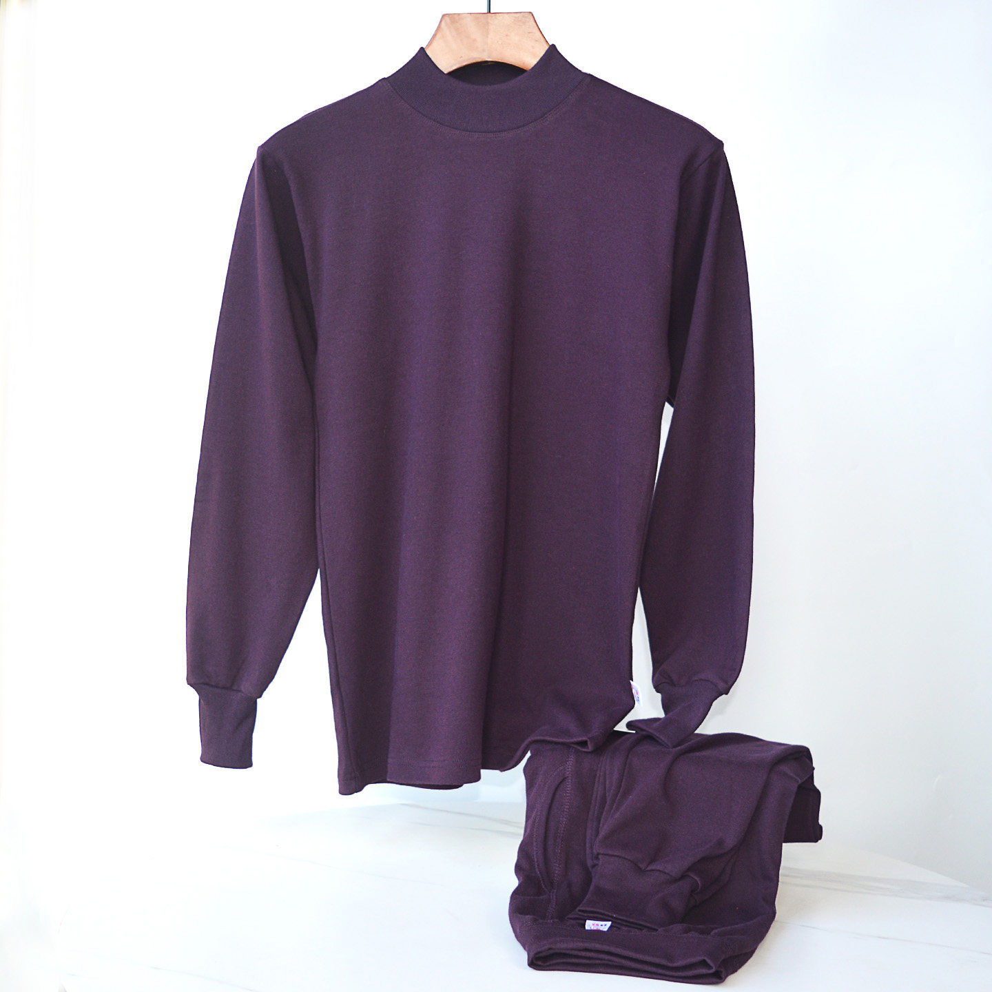 男士纯棉秋衣秋裤加厚100%全棉保暖内衣套装中老年人爸爸线衣线裤