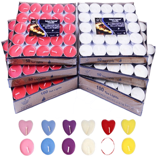 整箱批发应急停电家用茶蜡花煮茶烧烤KTV酒店保温蜡烛粒火漆印章