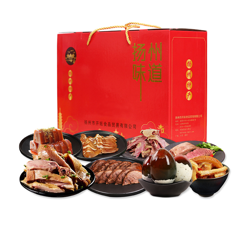 大礼包风鹅盐水鹅酱鸭牛肉口条