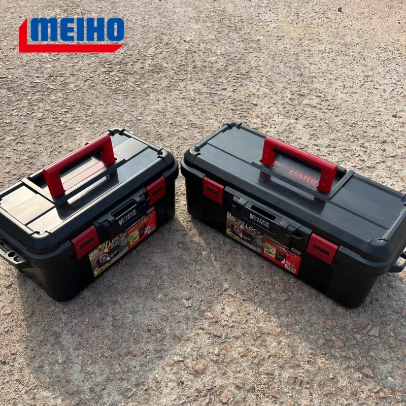 日本明邦路亚箱钓鱼箱工具箱