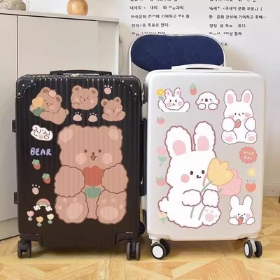 行李箱贴纸防水不留胶