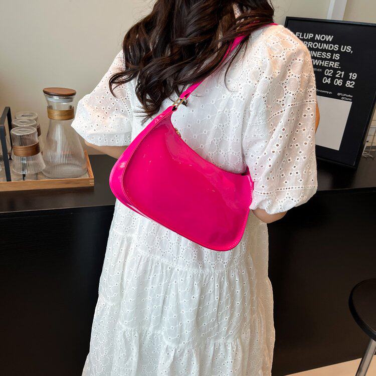 包包2025新款ins潮流百搭手提小包简约单肩腋下包韩版女包