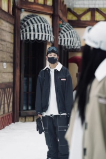 将军山滑雪服租赁，Qleo单板滑雪服套装，XL码，男女款，大码女