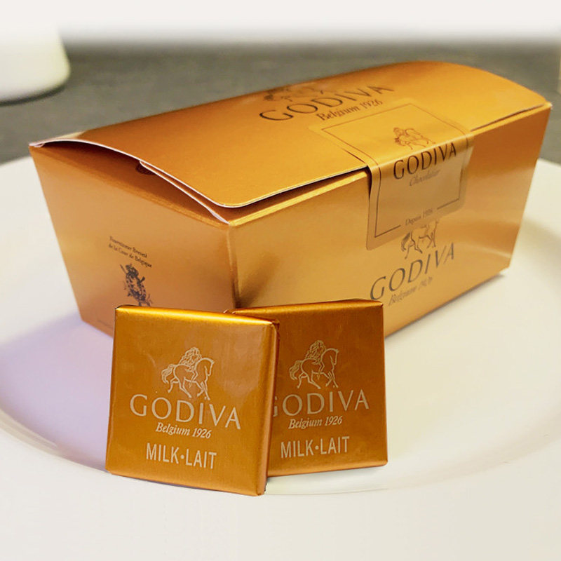 比利时进口Godiva歌帝梵牛奶巧克力36片装原版盒喜糖伴手生日礼物