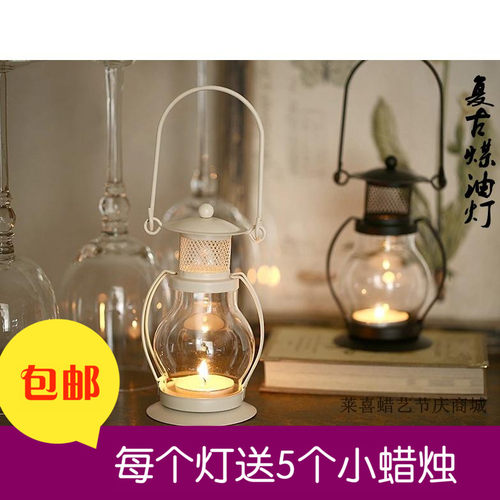 创意煤油灯小夜灯复古家居装饰