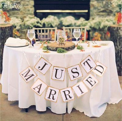 创意婚礼迎宾拉花横幅派对拉旗