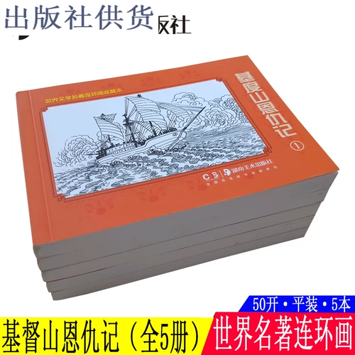 5 комиксов Монте -Кристо, книги «Маленький мужчина», Дюма, граф Киддо, классическая мировая литература и классика, картин