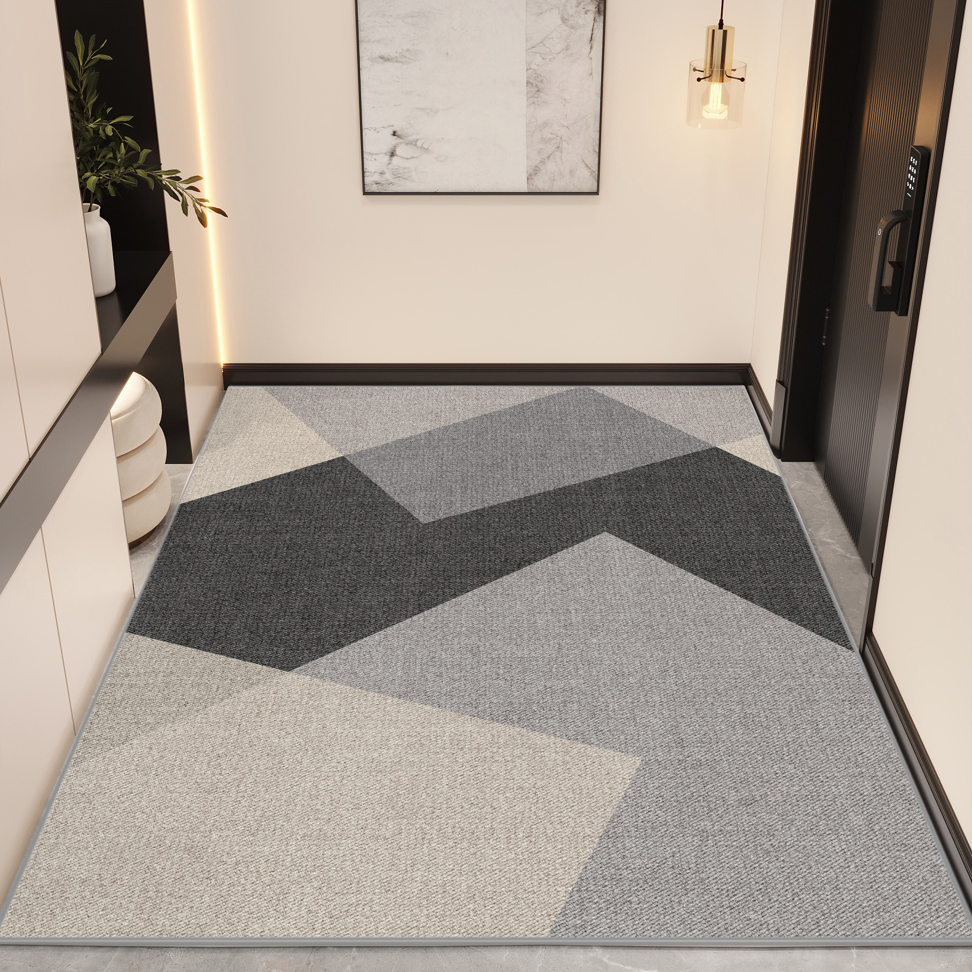 入户门地垫门口进门玄关防滑脚垫门垫家用入门地毯耐脏除尘可裁剪,居家布艺,入户地垫,淘宝优惠券,粉丝福利购,淘宝优惠卷