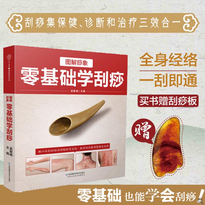 图解痧象零基础学刮痧 刮痧书籍刮痧板刮痧书籍 刮痧图解 刮痧拔罐经络养生书养生书籍大全经络穴位按摩大全 养生书籍中医养生