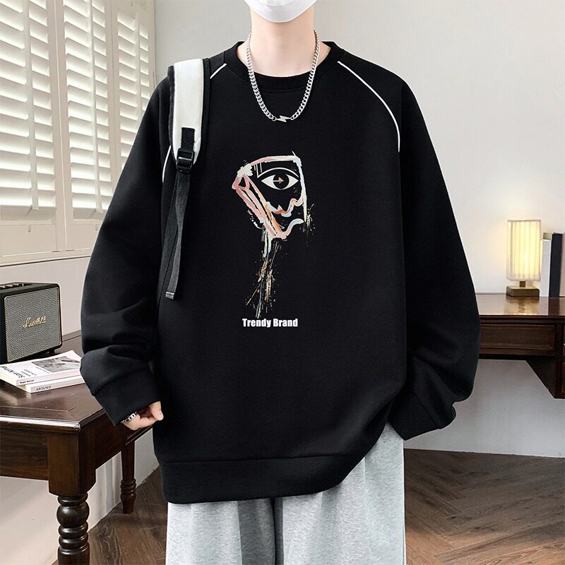 26153秋冬季2025新款男士长袖卫衣高品质韩版休闲舒适百搭时尚痞