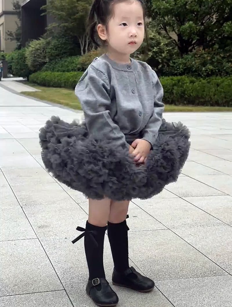 2026新款蓬蓬纱婴幼儿tutu裙公主女童半身裙女宝宝蛋糕裙短裙春秋