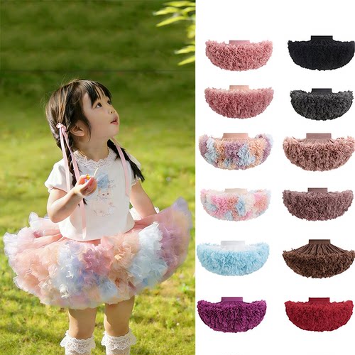 2026新款加蓬兔兔裙儿童tutu裙蓬蓬纱半身裙女宝宝凸凸短裙蛋糕裙