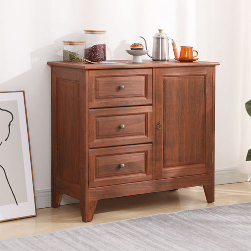 斗柜实木整装美式复古特价