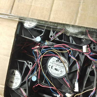 大风压 PFM0812HE-01 8038 12V 7.00A 四线PWM超暴力散热风扇