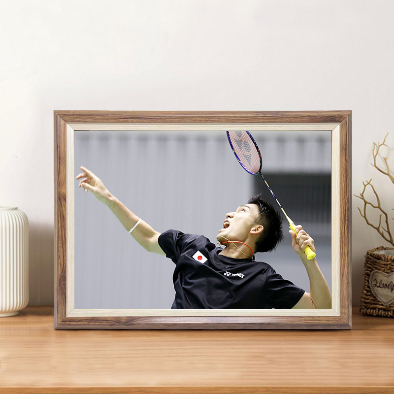 桃田贤斗相框羽毛球明星周边