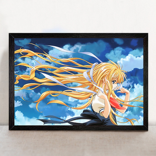AIR鸟之诗画框青空神尾观铃动漫二次元房间挂画装饰画送礼物