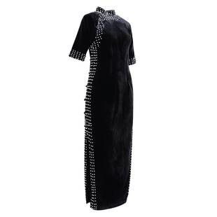 中国风日常百搭汉服旗袍 后拉链 「毓仪」3200盖世红颜 桑蚕丝