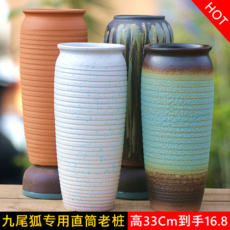 多肉植物大口径粗陶花盆