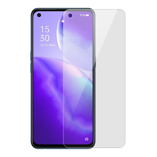 适用OPPOReno5钢化膜OPPOReno5k手机膜0pp0reno5k5g新款reno55g全屏poopreno防蓝光oppo原装opporeon保护膜5g