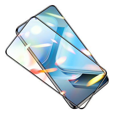 适用iQOOZ9/Turbo系列钢化膜黑边