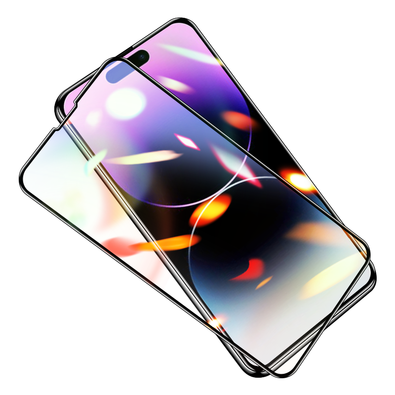 iPhone14promax钢化膜苹果14手机膜14pro新款plus全屏pormax十四pm钻石高清pius防摔ip防指纹14p护眼por适用