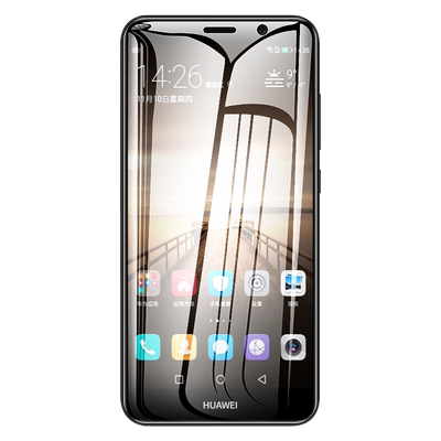 适用华为mate9钢化水凝膜mate9pro手机膜全屏覆盖曲面mt9高清软膜mte9全包无白边mata防摔指纹mete保护贴膜