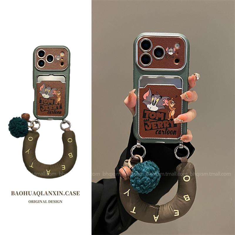 适用于苹果17promax手绳手机壳