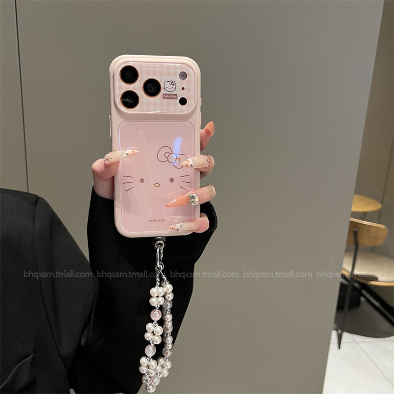 ins粉色蝴蝶结表情适用于苹果17promax手机壳iPhone16pro新款15pro卡通14promax少女心iPhone17pro全包16女