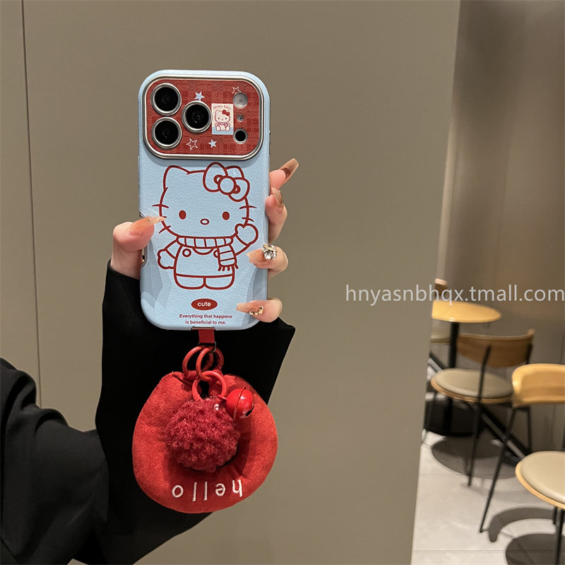 大视窗皮纹红蓝kt适用苹果17pormax手机壳iphone16pro小众高级15pro可爱卡通14全包软壳13防摔16promax复古风,3C数码配件,手机保护套/壳,淘宝优惠券,粉丝福利购,淘宝优惠卷