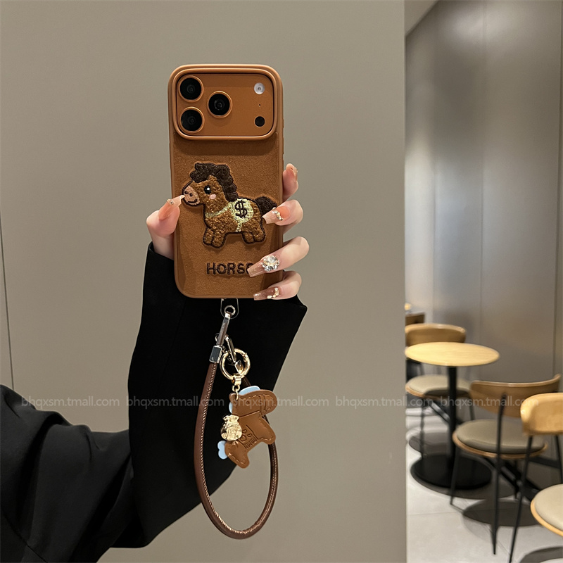 适用于苹果17promax手绳手机壳