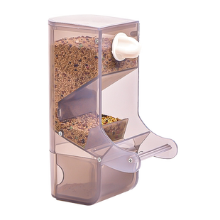 鹦鹉自动喂食器玄凤专用喂鸟器用品饲料食罐下料甩防撒防溅鸟食盒