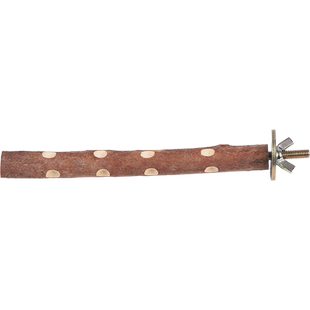 鹦鹉站架站杆用品大全杜鹃木磨牙棒磨嘴器专用鸟笼子站棍啃咬站台