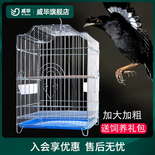 八哥玄凤鹩哥大号特大鸟笼