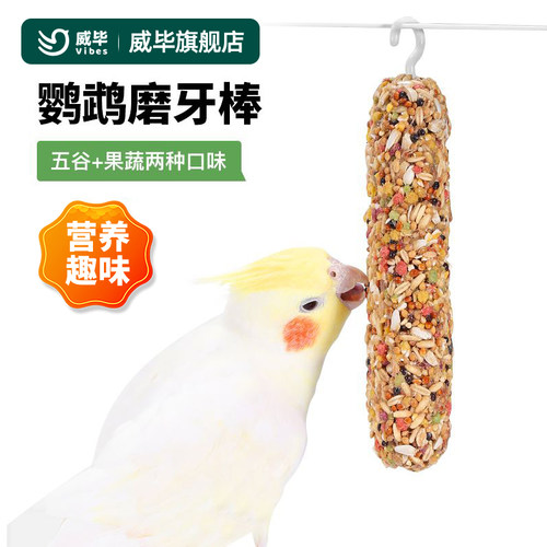 威毕虎皮玄凤鹦鹉训练奖励