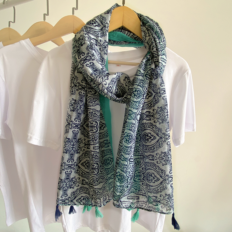 春夏秋冬流苏女围巾披肩