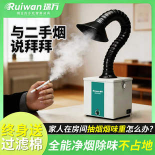 瑞万家用二手烟净化器除烟味净化除味不占地终身送过滤棉除烟器
