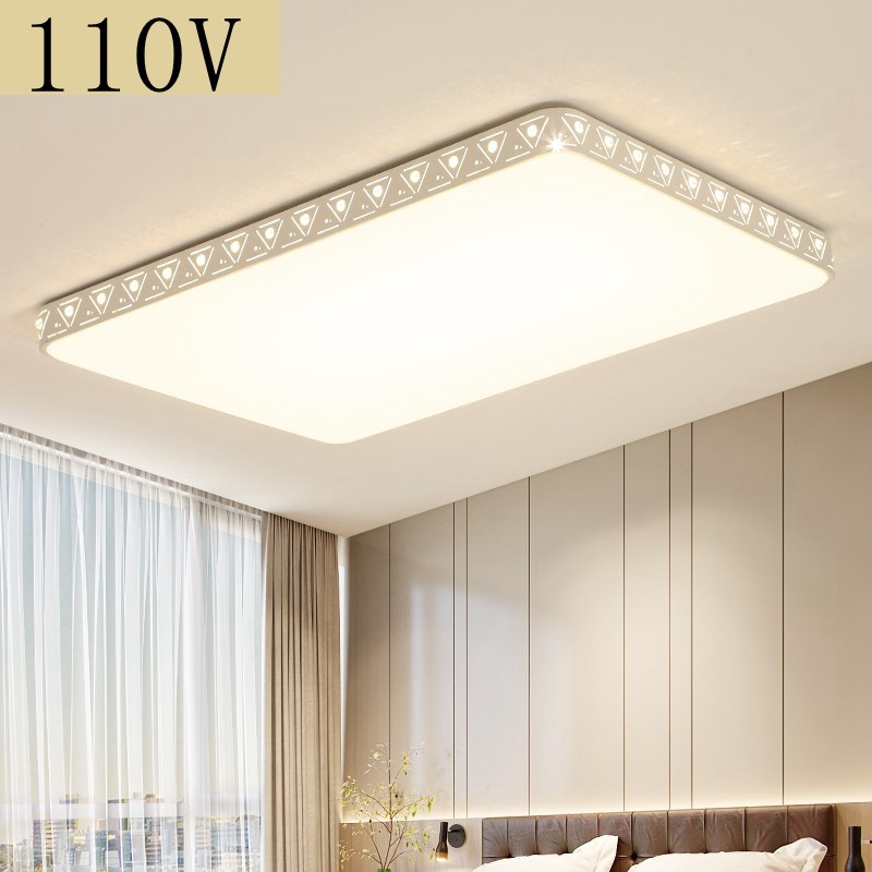 宽电压110V台湾北美超薄吸顶灯现代简约客厅灯长方形灯饰卧室灯具|ruв категории награду материалов, огни освещения, 吸顶灯(新), 客厅吸顶灯 - от Buy2taobao.com для оказания профессиональной услуги покупки агента Taobao