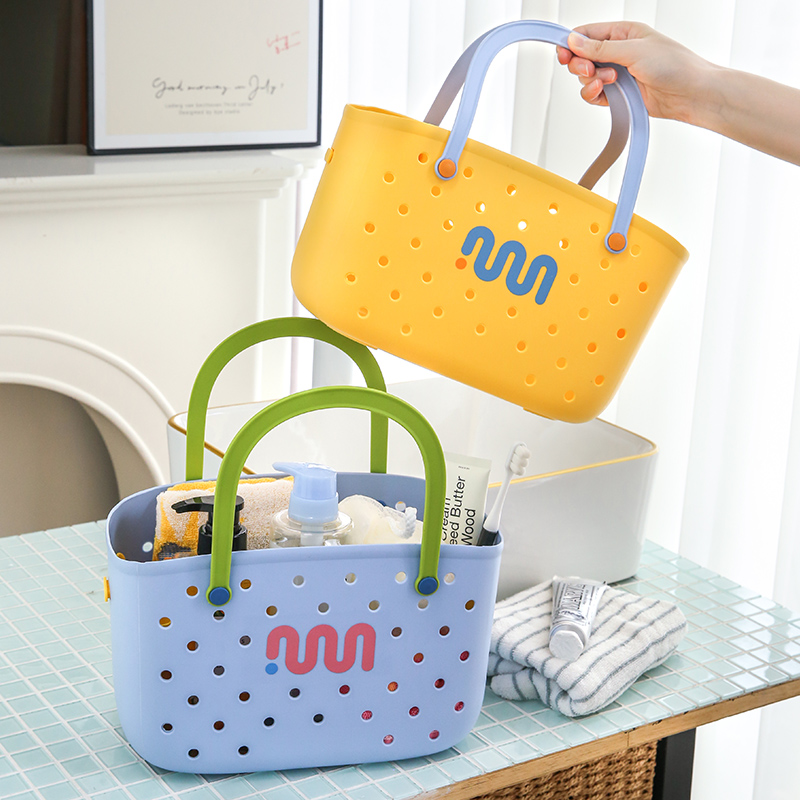 多巴胺洗澡提篮~手提洗澡蓝学生