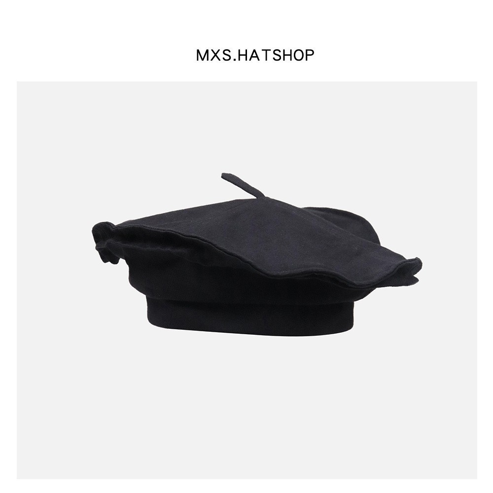 暗黑风贝雷帽子女ins不规则拼接设计小众文艺画家帽复古薄款透气,服饰配件/皮带/帽子/围巾,帽子,淘宝优惠券,粉丝福利购,淘宝优惠卷