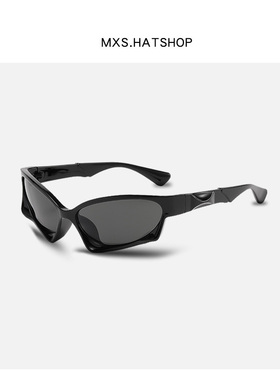 小众y2k未来风太空复古异型眼镜