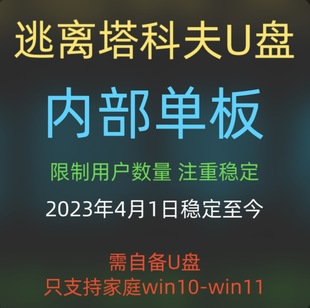 逃离塔科夫U盘魔法单板稳大号