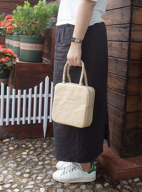 日本正品 SIWA 纸和 和纸 手提包 手拿包 女士包包