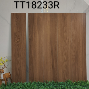 深色直边木纹砖200x1000客餐厅仿木地板砖瓷砖全屋通铺防滑地砖