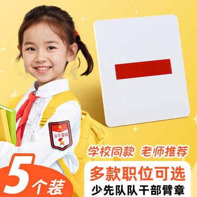 小队长标志一道杠班干部挂牌