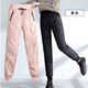 女外穿冬季 加绒加厚保暖女裤 2026新款 显瘦棉裤 子 高腰修身 羽绒棉裤