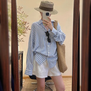 白色棉麻运动短裤女外穿春夏季2026年新款小个子阔腿宽松休闲裤子