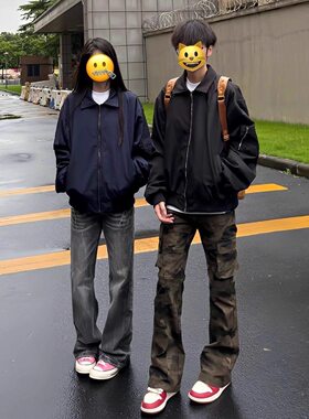 美式飞行员加厚保暖短款棉服男