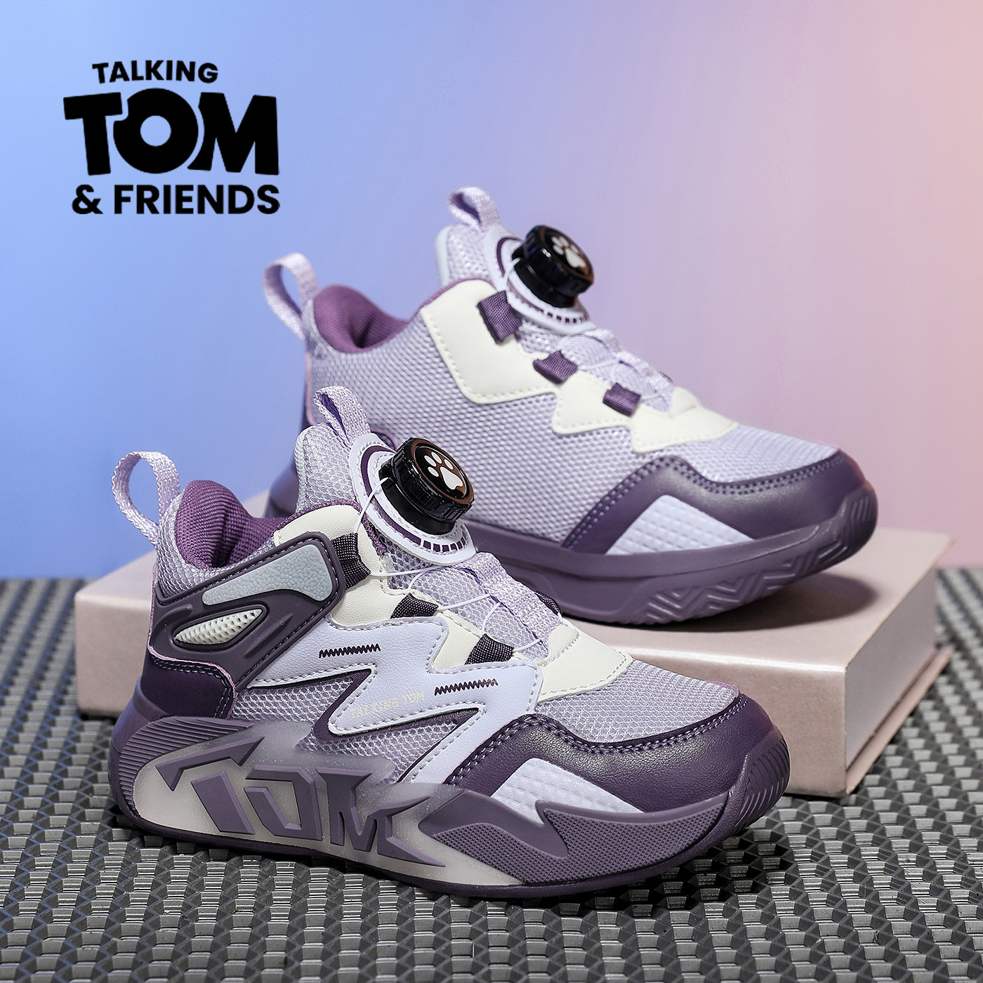 汤姆猫女童篮球鞋2026新款春秋季网面透气防臭防滑轻便儿童运动鞋,童鞋/婴儿鞋/亲子鞋,运动鞋,淘宝优惠券,粉丝福利购,淘宝优惠卷