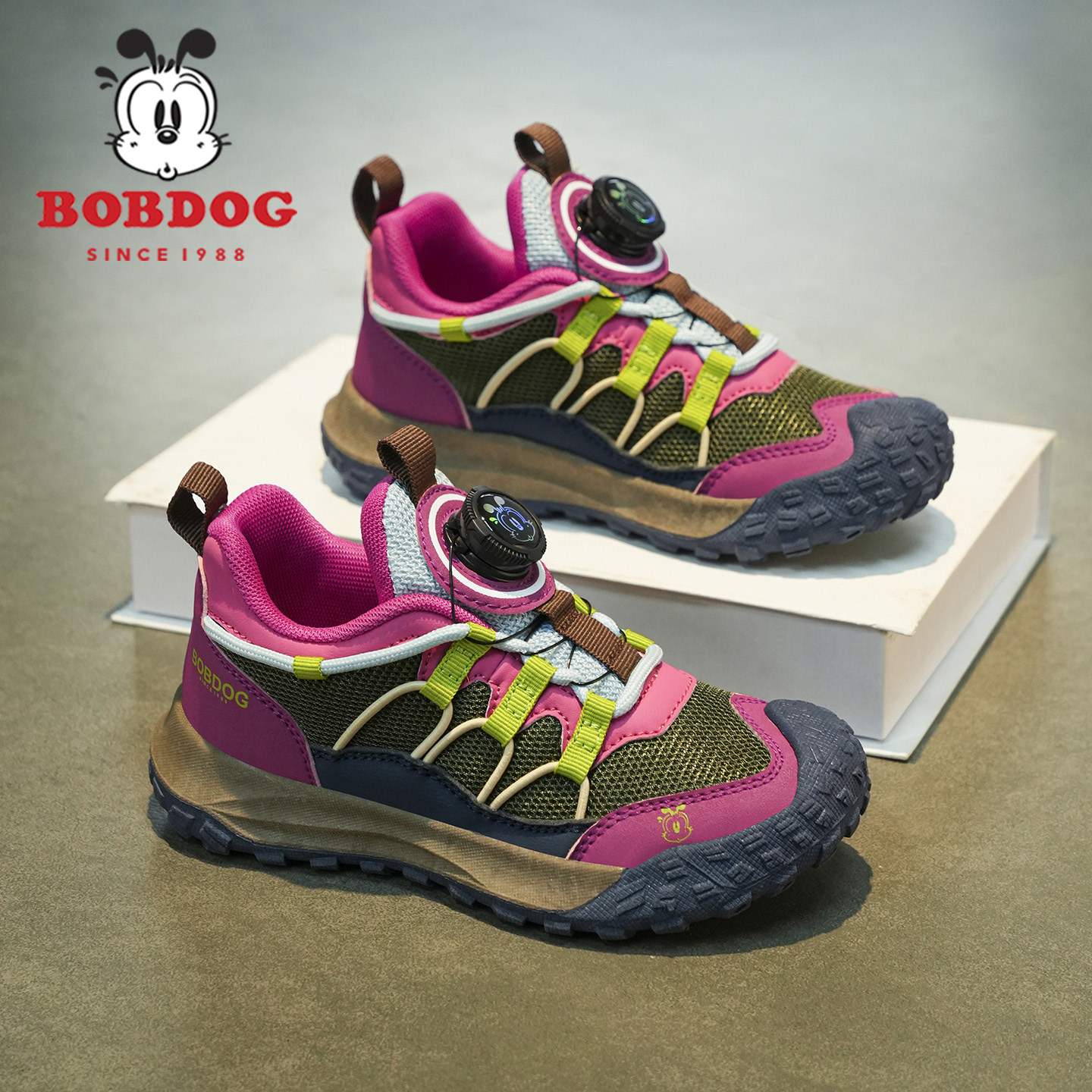 巴布豆女童新款网面透气2026春秋季运动鞋户外防滑防踢儿童跑步鞋,童鞋/婴儿鞋/亲子鞋,运动鞋,淘宝优惠券,粉丝福利购,淘宝优惠卷